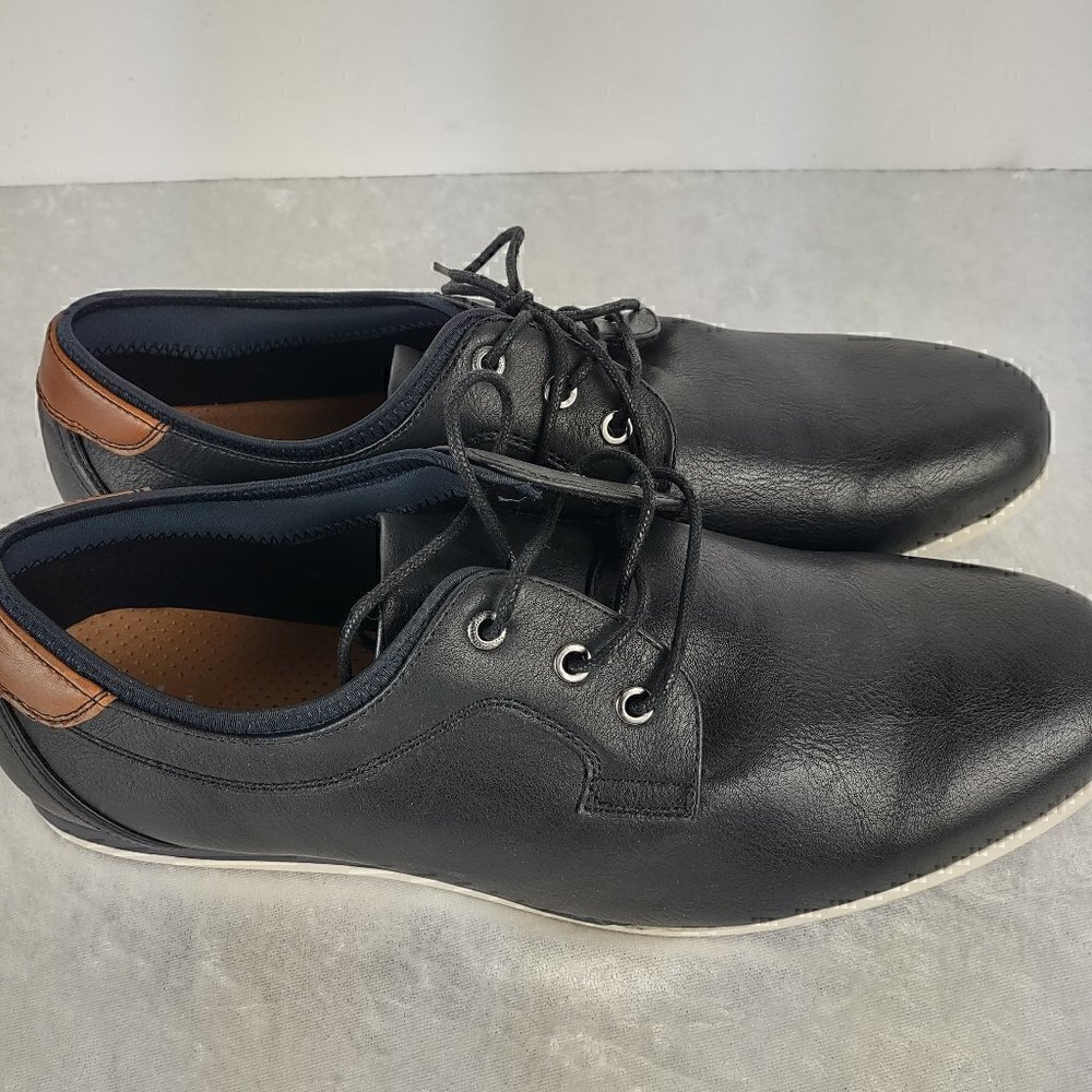 JF J. Ferrar Men's Sutton Black Lace Dress Shoes Size 13M (NWOT) - Picture 8 of 14